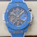 Super Clone Hublot Big Bang UNICO Chronograph 42mm Blue Ceramic Case Skeleton Dial HB034