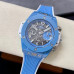 Super Clone Hublot Big Bang UNICO Chronograph 42mm Blue Ceramic Case Skeleton Dial HB034