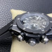 Super Clone Hublot Big Bang UNICO Chronograph 42mm Black Ceramic Case Skeleton Dial HB036