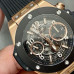 Super Clone Hublot Big Bang UNICO Chronograph 44mm 18k Rose Gold Case Ceramic Bezel HB043
