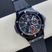 Super Clone Hublot Big Bang Chronograph 44mm Black Magic Ceramic Case And Bezel HB045